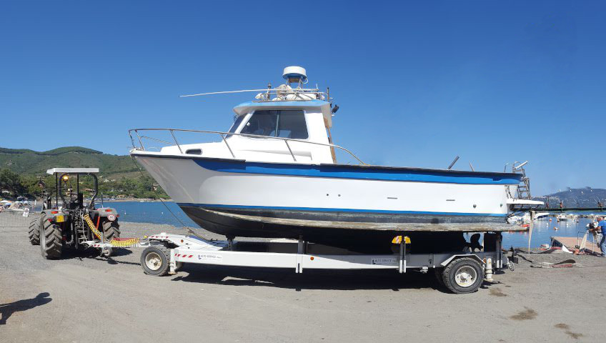 Boat storage on Elba Island - Laconanord.it