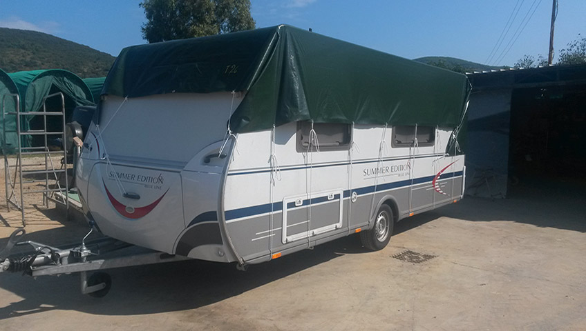 Caravan storage on Elba Island - Laconanord.it